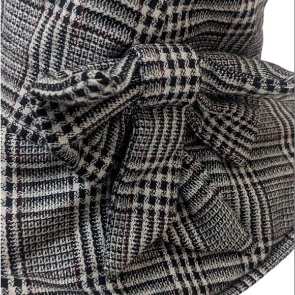 Lawrence Foster Womens Plaid Sun Hat W/ Bow‎ Fashion Church England The Diana main image 6